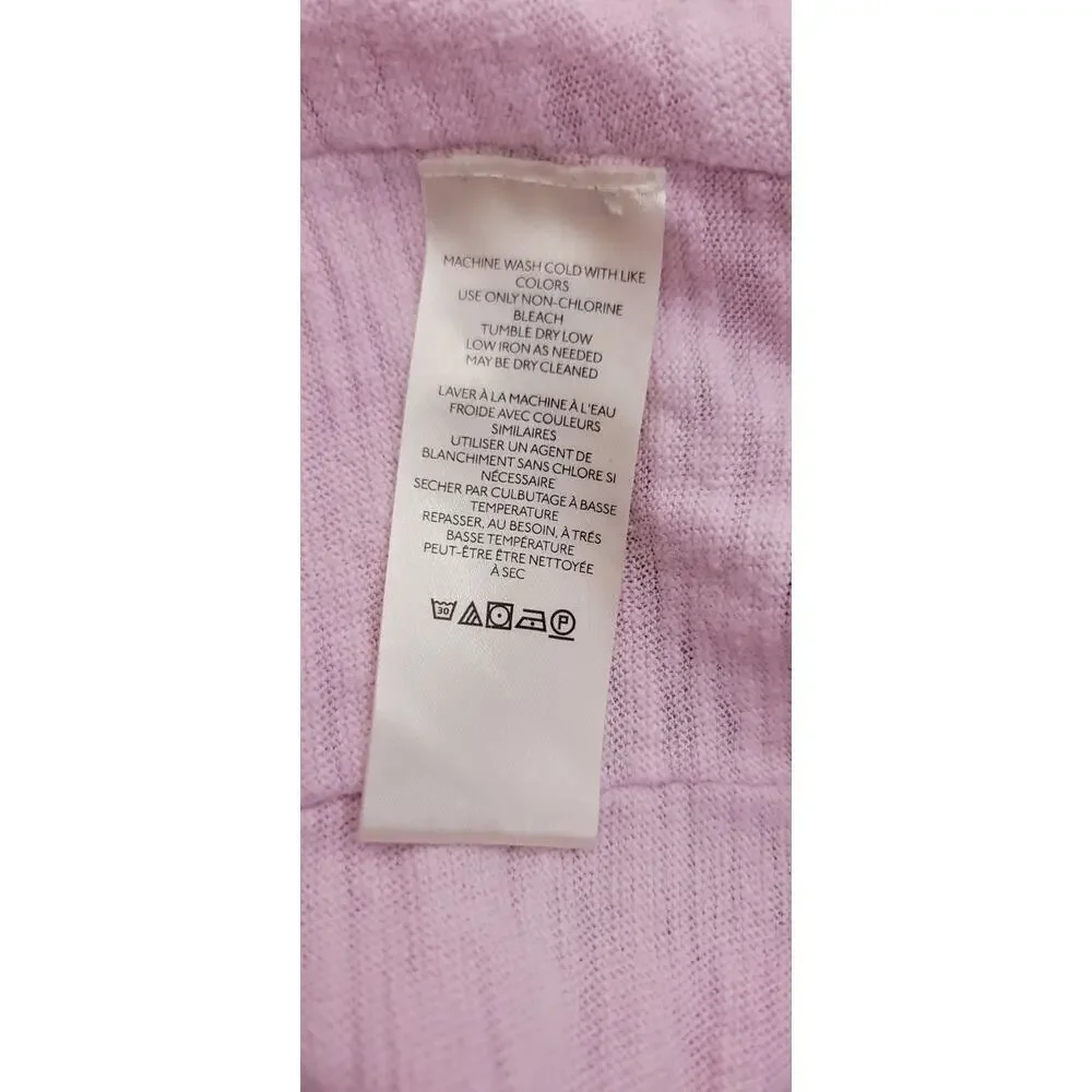 Free People We The Free Everyday Layering Knit Top Pink Small OB 1582226